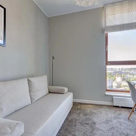 20Th Floor Beautiful Sea Towers Apartment Gdynia Exterior photo